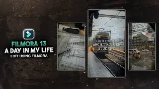 A DAY IN MY LIFE AS AN ARCHITECTURE STUDENT EDIT USING FILMORA 13