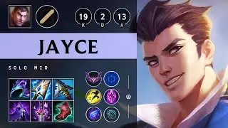 Jayce Mid vs Aurora: Legendary - EUW Master Patch 14.17
