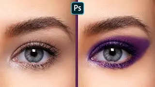 How to apply Realistic Eye Makeup in Photoshop