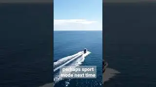 Mavic Mini Cine Mode, can it keep pace with a boat?