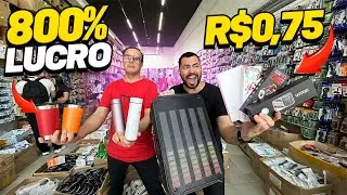 ATACADO 25 DE MARÇO COM NOTA FISCAL, GARANTIA! VOLTEI NO MAIOR GALPÃO DE PRODUTOS ELETRONICOS BARATO