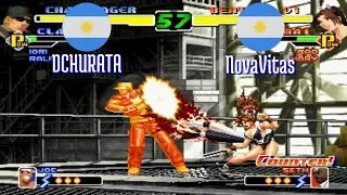 FT5 @kof2000: DCHURATA (AR) vs NovaVitas (AR) [King of Fighters 2000 Fightcade] Oct 13