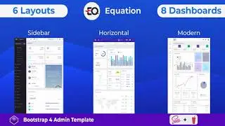 Equation - Responsive Admin Dashboard Template | Themeforest Website Templates and Themes