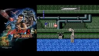 Evil Dead 3: Army of Darkness (Hack of Frankenstein: The Monster Returns) NES -  Walkthrough