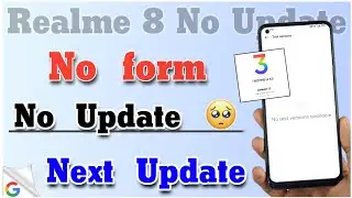 Realme 8 ui 3.0 update not received | realme 8 no test version available showing