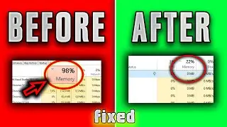 FIX high Memory/RAM Usage (Windows 10/11)✔️