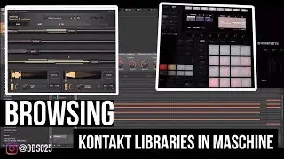 Using Mashine MK3 To Browse and Edit Ouput Kontakt Libraries Using Analog Wind & Brass