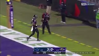 Lamar Jackson SPEEDY 37 Yard TD Run vs. Cowboys