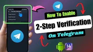 How To Enable Two Step Verification On Telegram | Telegram Two Step Verification On