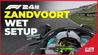 F1 24 Zandvoort WET Car Setup 🌧️