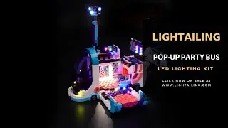 Lightailing Light Kit For Lego Movie 2 Pop-Up Party Bus 70828