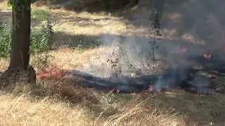 Пожар у здания Mercedes - Benz «Автодом Запорожье». 28.06.2017. Fire near Mercedes Benz Motorhome.