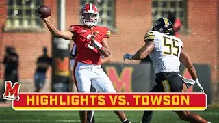 Towson at Maryland Terrapins | Highlights | Big Ten Football | Sep. 2, 2023