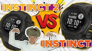 Сравнение часов Garmin Instinct и Instinct 2, тесты, функции, настройки