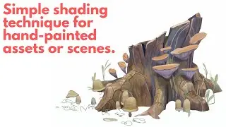 Blender quick tip; Shading hand painted assets in EEVEE