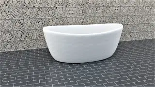 How to make Bathtub in SketchUp