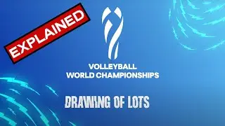 World Championship 2025 Qualification - Drawing of Lots | Volleyball World FIVB