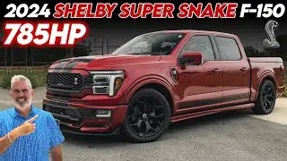 Rapid Red 2024 Shelby Super Snake F-150 with 785HP (4K)