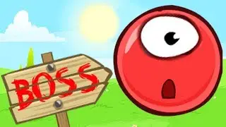 ШАР ЦИКЛОП НОВЫЙ КРАСНЫЙ ШАРИК 4 - ПОДЗЕМНЫЕ ХОДЫ мультик игра   RED BALL 4 - Volume 5