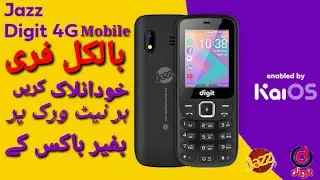 How to Unlock Jazz digit 4g mobile Unlock All Sim || jazz digit mobile Unlock All Network || jazz 4G