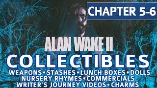 Alan Wake 2 - Chapter 5 & 6: Initiation 2 Casey - All Collectible Locations