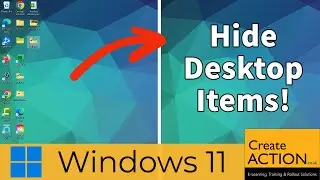 Hide Desktop Icons in Windows 11