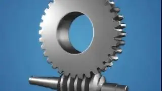 Worm and Worm Wheel Gear - Working of Worm and Worm Wheel