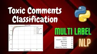 Toxic Comment Classification | Multi Label | NLP | Python