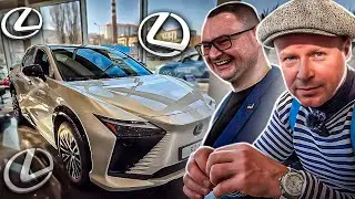 WORLD PREMIERE new LEXUS RZ 450e. Already in Ukraine!!! Car from the future