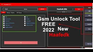 New Gsm UnlockTool 2022 || Hafedk Tool 3.1 Free Download