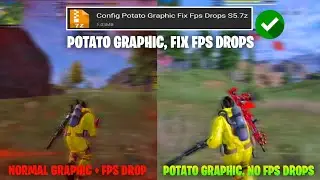 POTATO GRAPHIC SUPER SMOOTH CONFIG IN COD MOBILE | FIX FPS DROPS BR/MP | CODM CONFIG S5