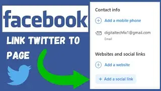 How to Link Twitter Account to a Facebook Page on Laptop/PC