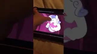 My Little  pony eating baby