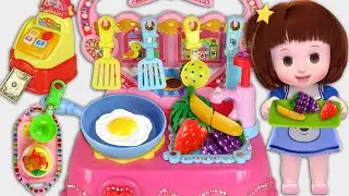 Baby Doli food court and kitchen play