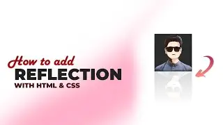 How to make Reflection in CSS | Awesome CSS  Tutorial #shorts