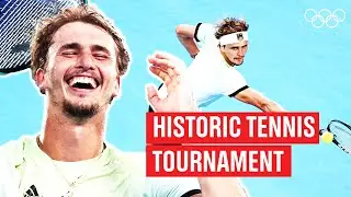 🎾 Alexander Zverev clinches historic gold! | Mens tennis singles | Tokyo 2020