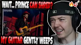 FIRST TIME HEARING 'While My Guitar Gently Weeps w/ Prince, Tom Petty, Jeff Lynne & Steve Winwood