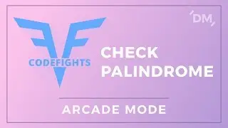 CodeFights Intro Algorithms - Check Palindrome