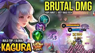 KAGURA BEST BUILD 2024 | BUILD TOP GLOBAL KAGURA GAMEPLAY | MOBILE LEGENDS✓