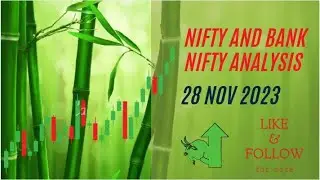 Nifty Prediction / Bank Nifty Analysis for Tuesday| 28 November 2023 | Exit Pool 2023 #stockmarket