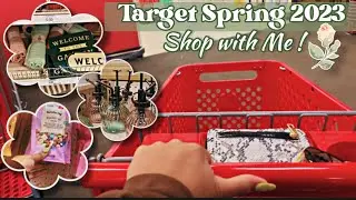 *NEW* Target Spring Decor 2023 🌷| + Shopping for Curtains for our Spring Bedroom Makeover !