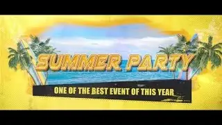 Summer/Beach Tropical Party After Effects Template | Copied content Templates