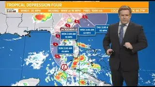 Hurricane Watches issued along Big Bend area of Florida as soon to be named Debby enters the Gulf