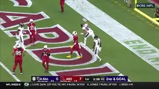 Lamar Jackson Touchdown pass to Mark Andrews