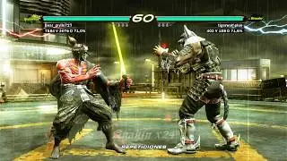 446_5 Yoshimitsu (Bear_grylls727) vs (tigerwolf-plus) Armor King - Ranked Matches - Tekken 6 N20