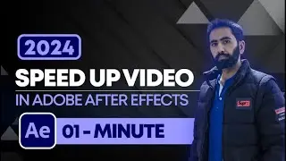 How to Speed Up Video in After Effect 2024 | Adobe After Effects Tutorials
