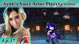 Venti's English Voice Actor plays GENSHIN IMPACT! Part 37: Windtrace with Friends!