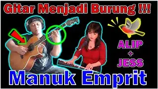 😍 Gitar Menjadi Burung‼️ ALIP BA TA & JESS MANCUSO | Manuk Emprit | REACTION COLLAB | Guitar + Piano