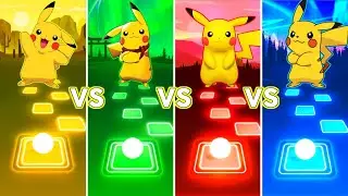 Pikachu vs Pikachu vs Pikachu vs Pikachu - Tiles Hop EDM Rush