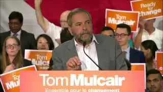 Mulcair suggests Harper is racist